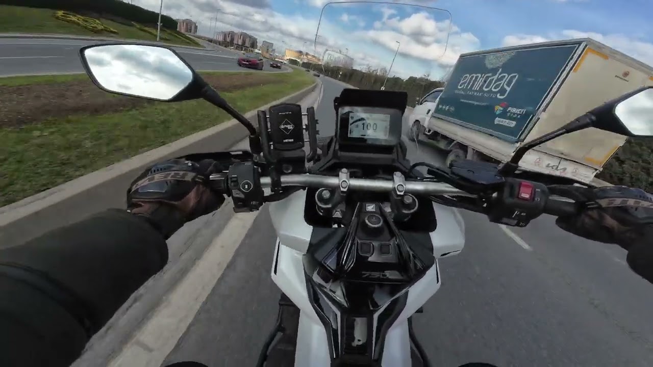 #2026 #honda XAdv750#istanbul 🔆MorningRoadCity🧊NightRoadCold. DayTraffic.#hondaxadv750 #yousubscribe