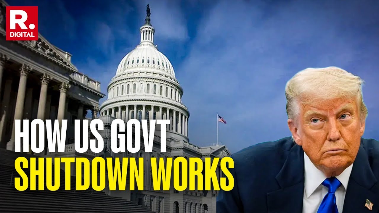 US Government Shutdown: What It Means & How It Works? | Donald Trump