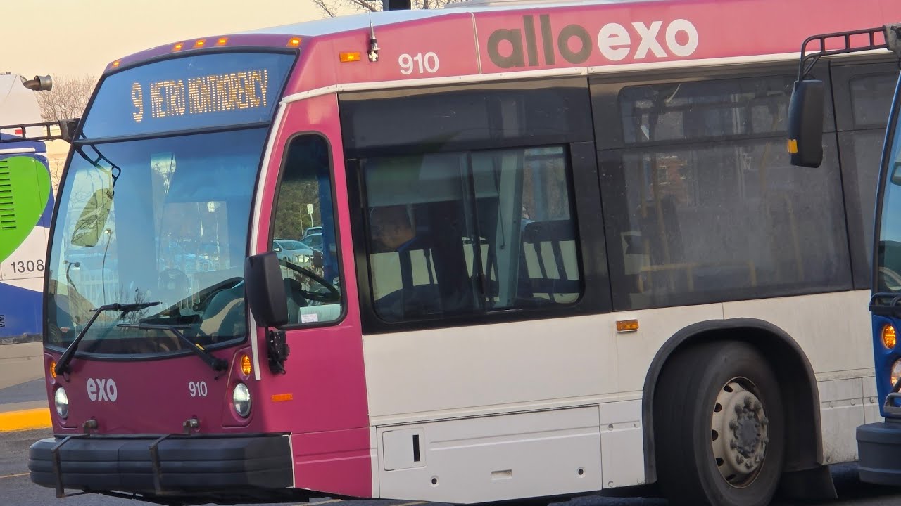 🚍 Exo Laurentides bus ride on route 9: Saint-Jérôme -- north - between Laval and Sainte-Thérèse