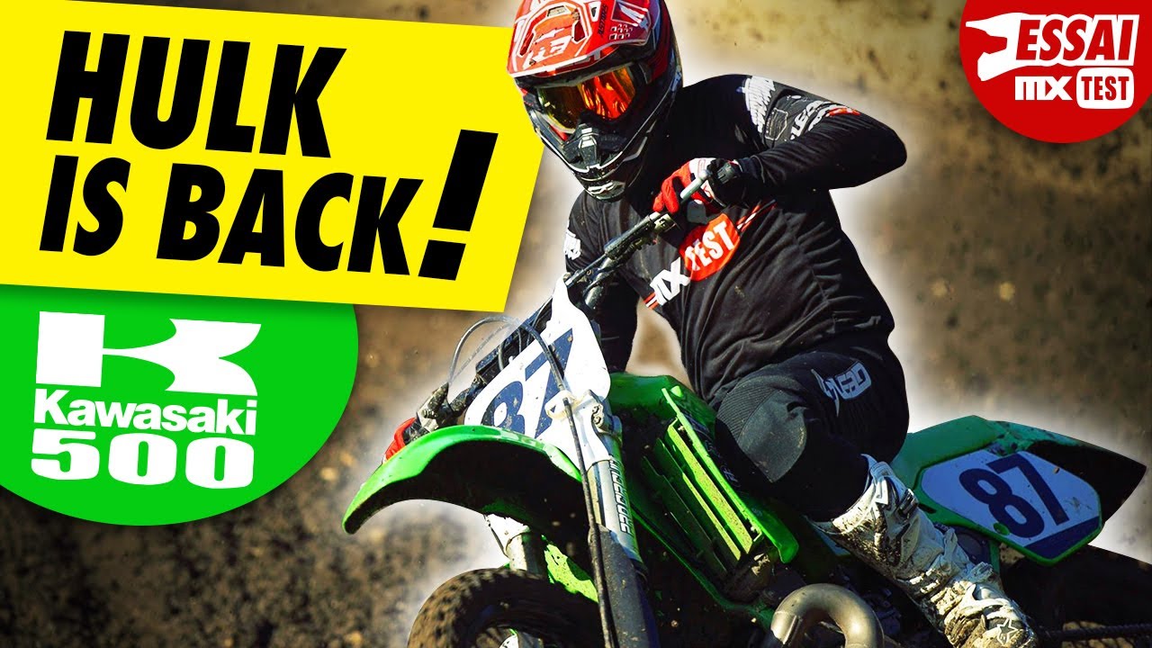 500 KX Kawasaki : Puissance et douceur pour du Motocross vintage !