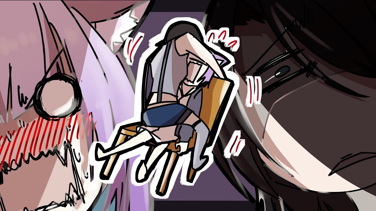 Okayu can’t gaze into Subaru's eyes even for 3 seconds.【Animated Hololive/Eng sub】【Subaru/Okayu/Mio】