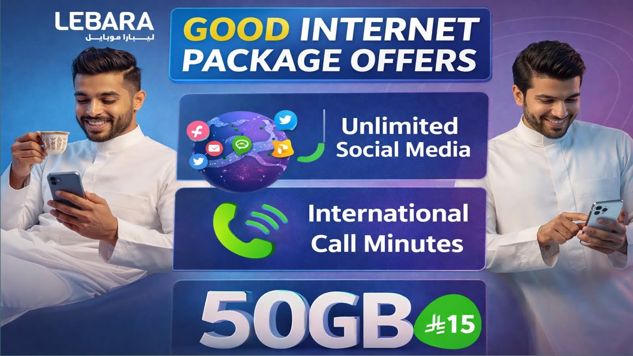 Lebara Unlimited Internet Packages Offer | 3 Cheapest Data Package In Saudi Arabia | How to Activate