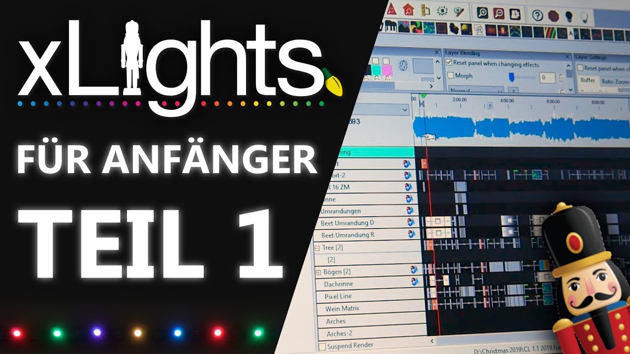 xLights f&uuml;r Anf&auml;nger | Teil 1 | Tutorial | Deutsch