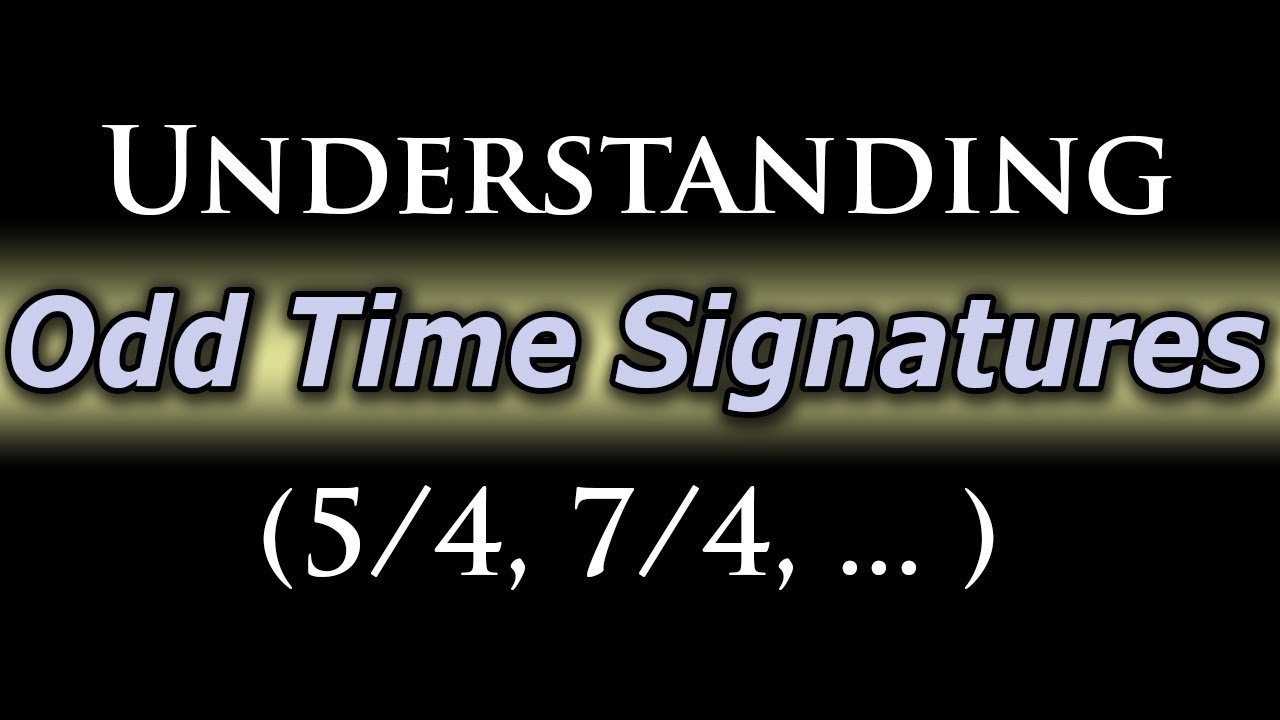 Odd Time Signatures: A Piano and Guitar Tutorial (5/4, 7/4, ... )