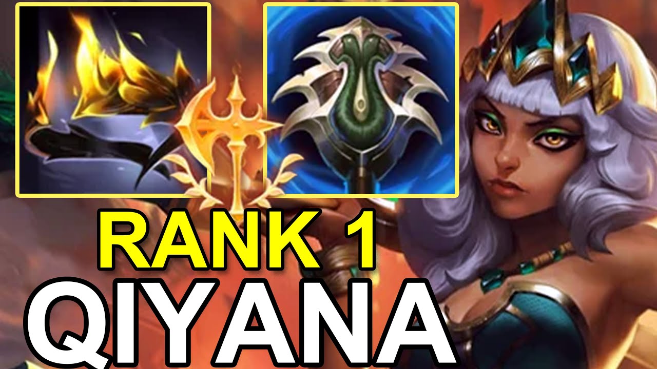 LOL CN BEST QIYANA - Conqueror Qiyana vs Yasuo D1 - Beifeng Challenger Qiyana Gameplay S14.20