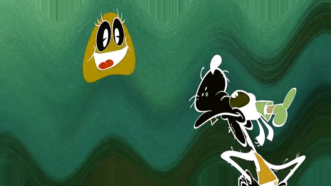 Mickey Mouse Walking Together with a Kitten/SB Gamavision Csupo Effects
