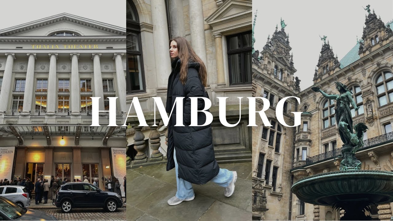 A day in Hamburg, Germany | romantic dinner date, thrift shopping, & exploring the city