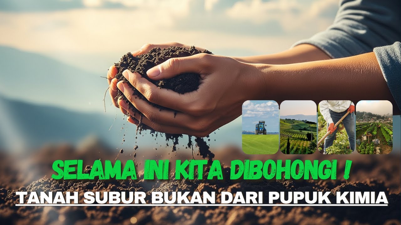 3 Cara Permanen Bikin Tanah Subur Tanpa Pupuk Kimia!