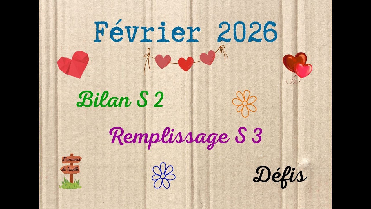 Février 2026 - Bilan S2 #systemedesenveloppes #enveloppesbudget #économies 