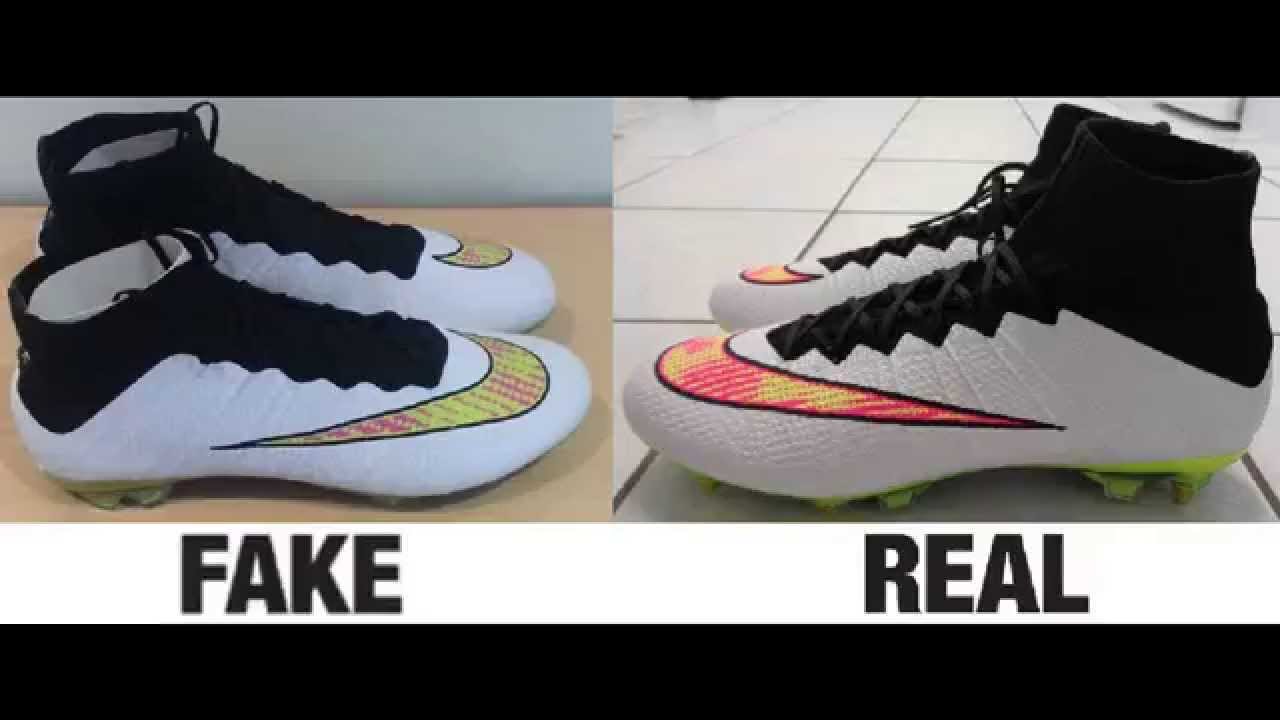 How To Spot Fake Nike Mercurial Superfly IV 4 Authentic vs Replica Comparison