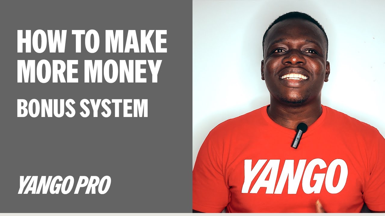 How to make more money with Yango Pro | All about the bonus system