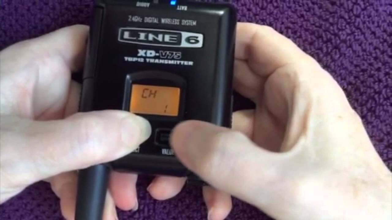 Line 6 Wireless Transmitter RF mode Switching