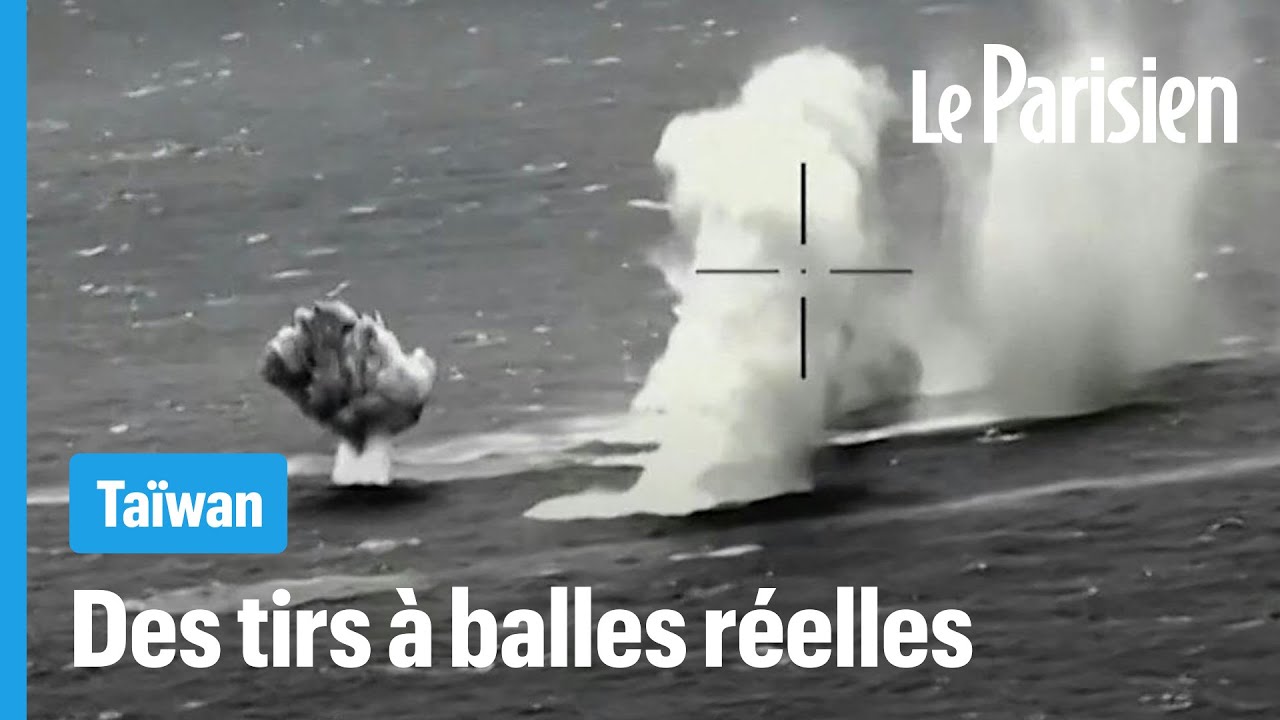 « Quittez nos eaux » : la Chine simule un blocus militaire de Taïwan