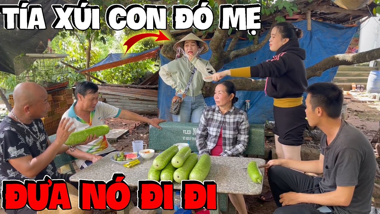Dì Hương Khóc Thét Khi Phát Hiện Yến Báo Phá Nát Vườn Bầu Vừa Mới Ra Trái