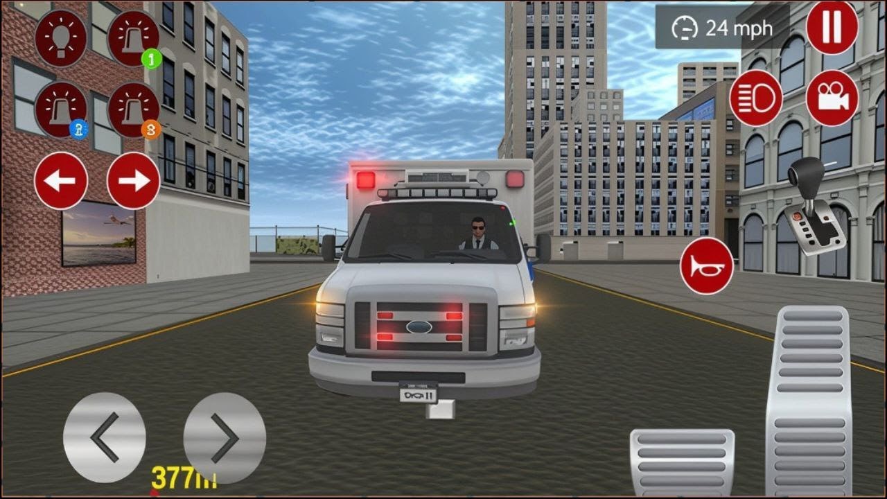 Ambulance City Rescue Simulator – 911 US Emergency Ambulance Driving 3D! - Android Gameplay
