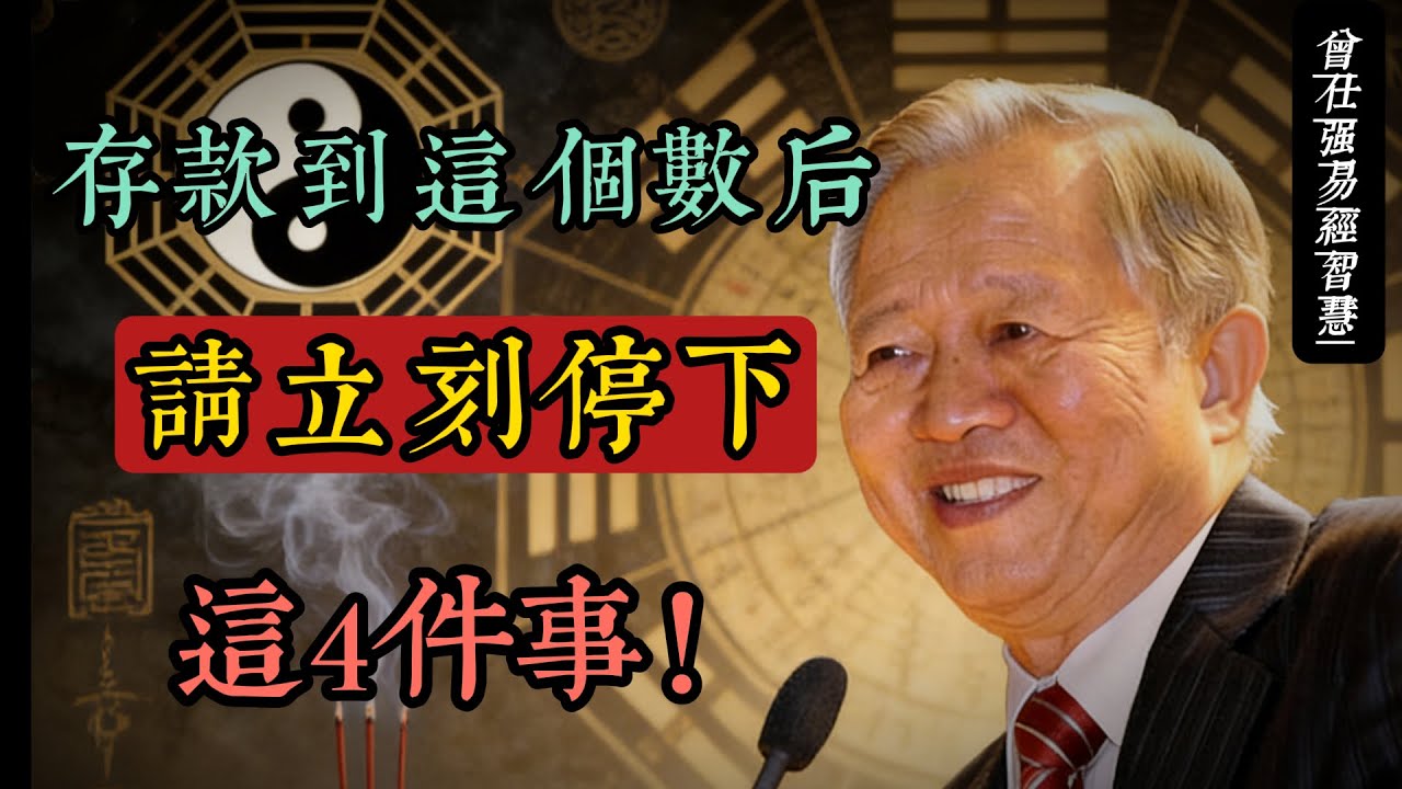 存到100萬別飄！做不好這4件事，不出5年又返貧#曾仕強 #國學智慧 #理財觀念 #易經 #守財之道 #家庭財務 #傳統文化 #慢富思維