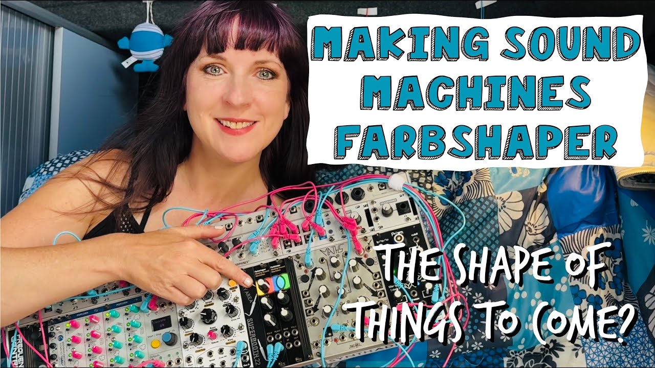 Modular Synth Jam in a Campervan! 🌈 Farbshaper Demo + DIY Soldering Win 🔧🎛️