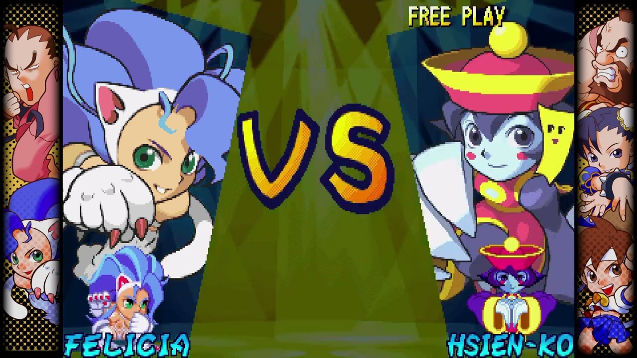 Super Gem Fighter: Mini Mix (Xbox One) Arcade as Felicia