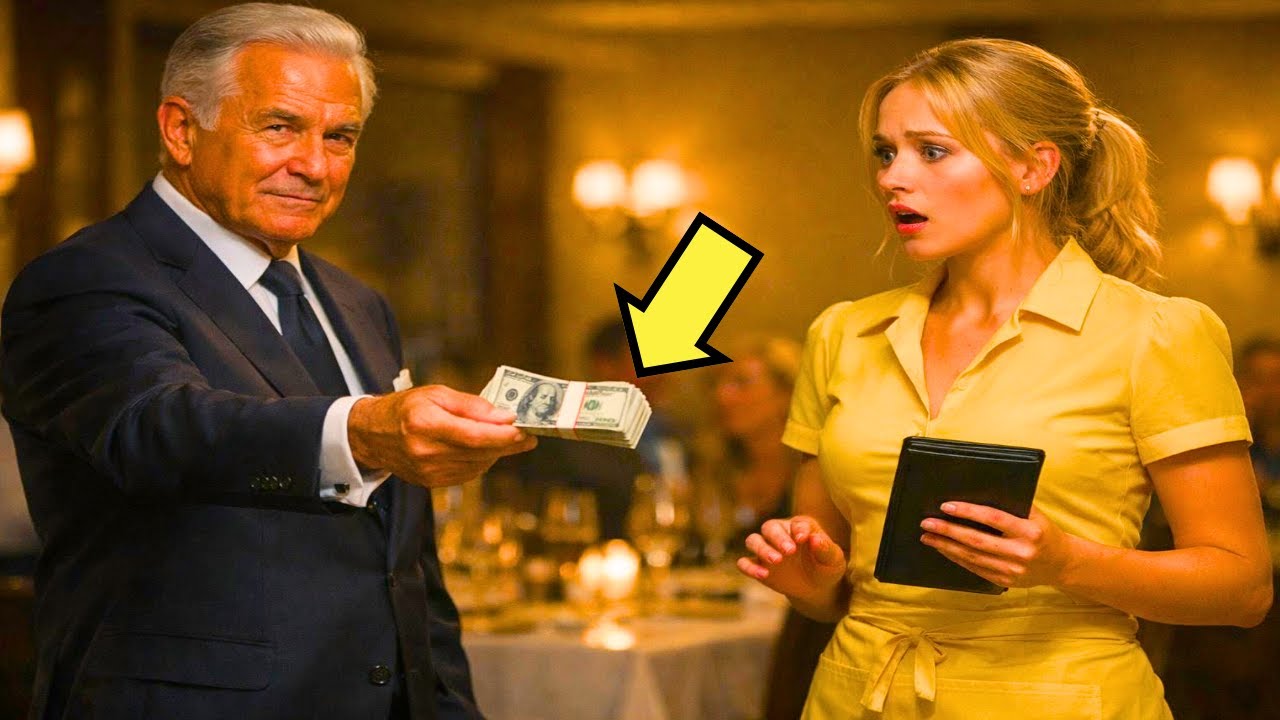 BILLONARIO PRUEBA A MESERA CON PROPINA DE 5000 PESOS… SU RESPUESTA LO DEJA EN SHOCK