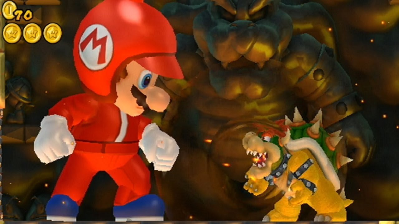 New Super Mario Bros Wii - Giant Mario Hack
