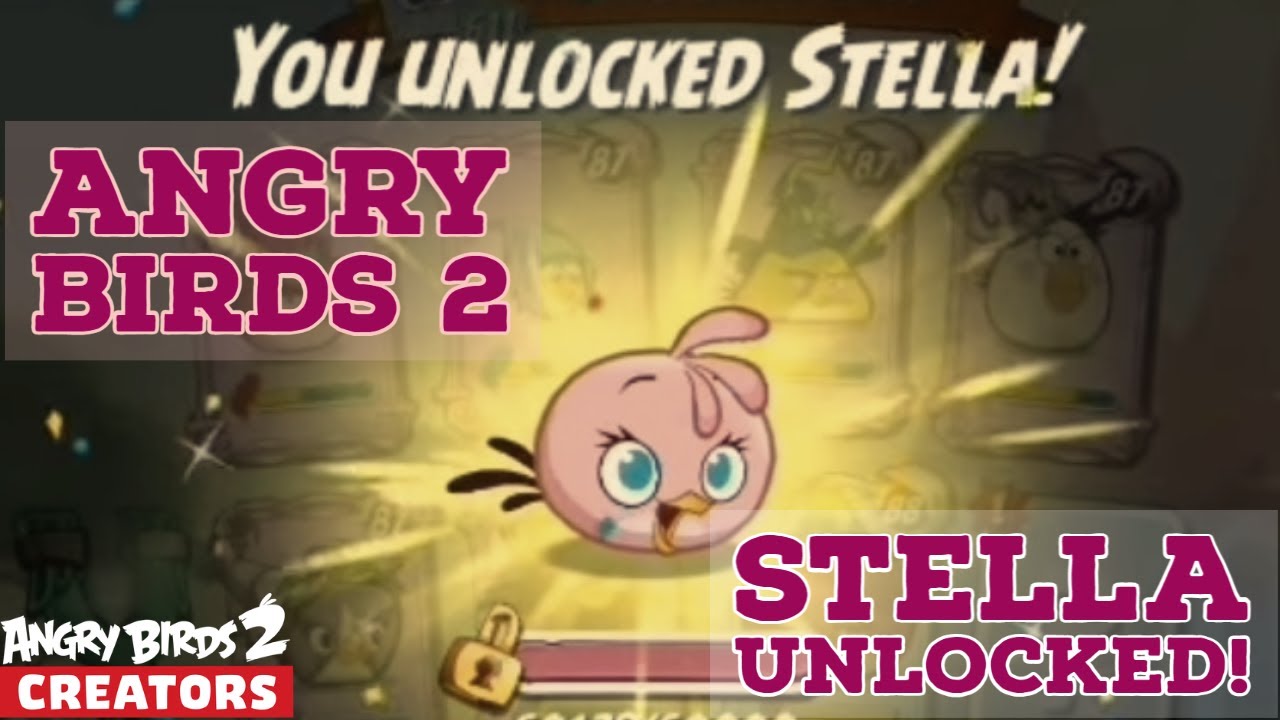 Angry Birds 2 Stella Unlocked!