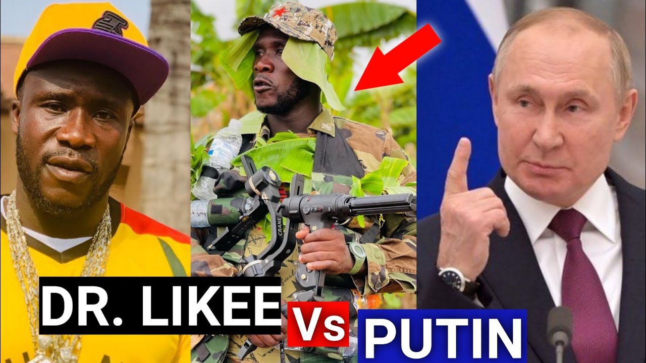 Breaking! Dr Likee flies to Ukraine to save them from Putin and Russian soldiers