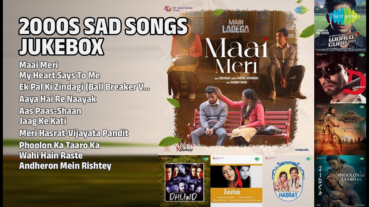दिल छू लेने वाले गाने | Sonu Nigam Songs | Maai Meri | My Heart Says To Me
