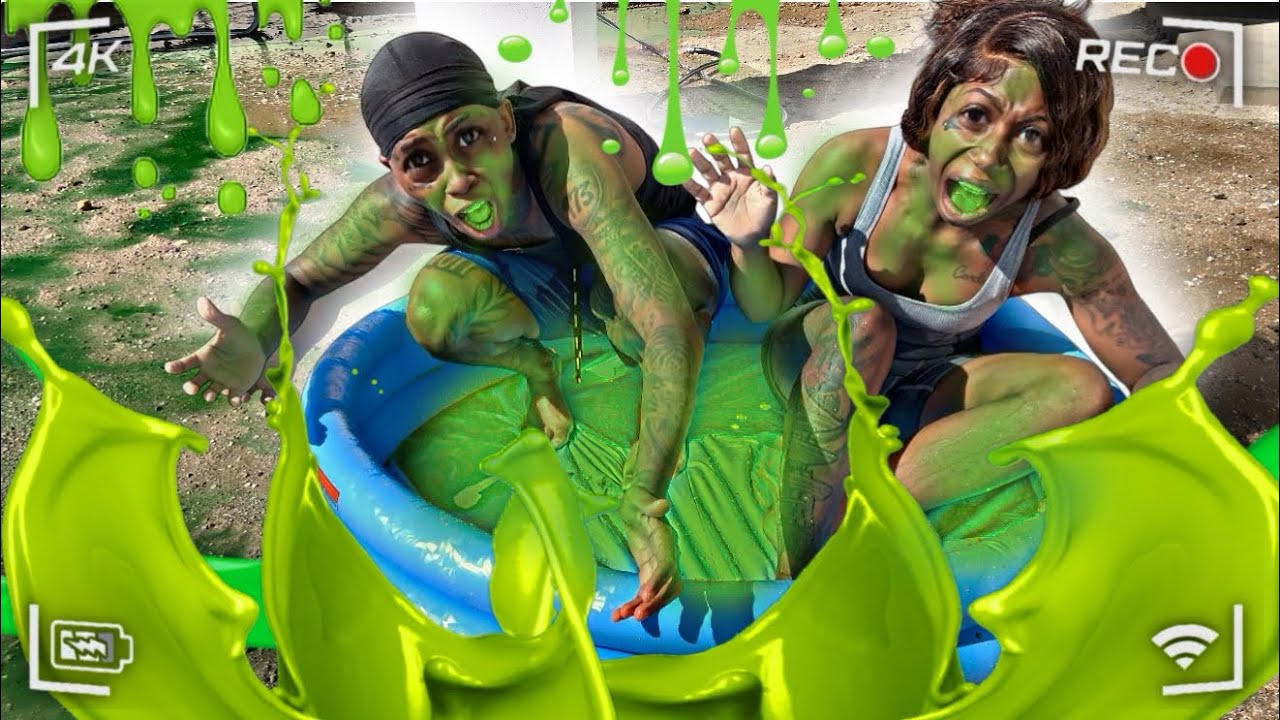EXTREME SLIME POOL CHALLENGE 😱 *CRAZY EXPERIENCE*