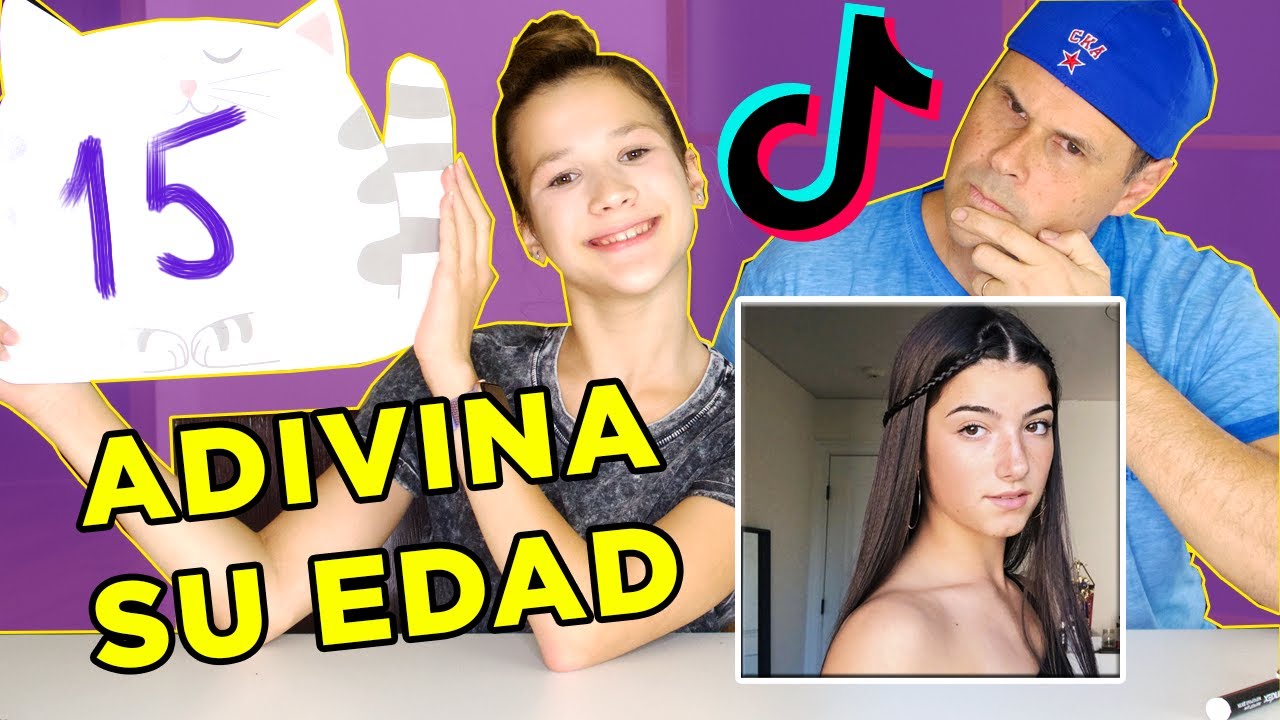 Adivina la EDAD de estas CHICAS DE TIK TOK 🔥CHARLI D'AMELIO - LUCIA BELLIDO 🔥 | Yippee Family
