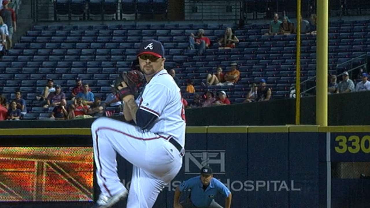 WSH@ATL: Whalen works six fames against the Nationals