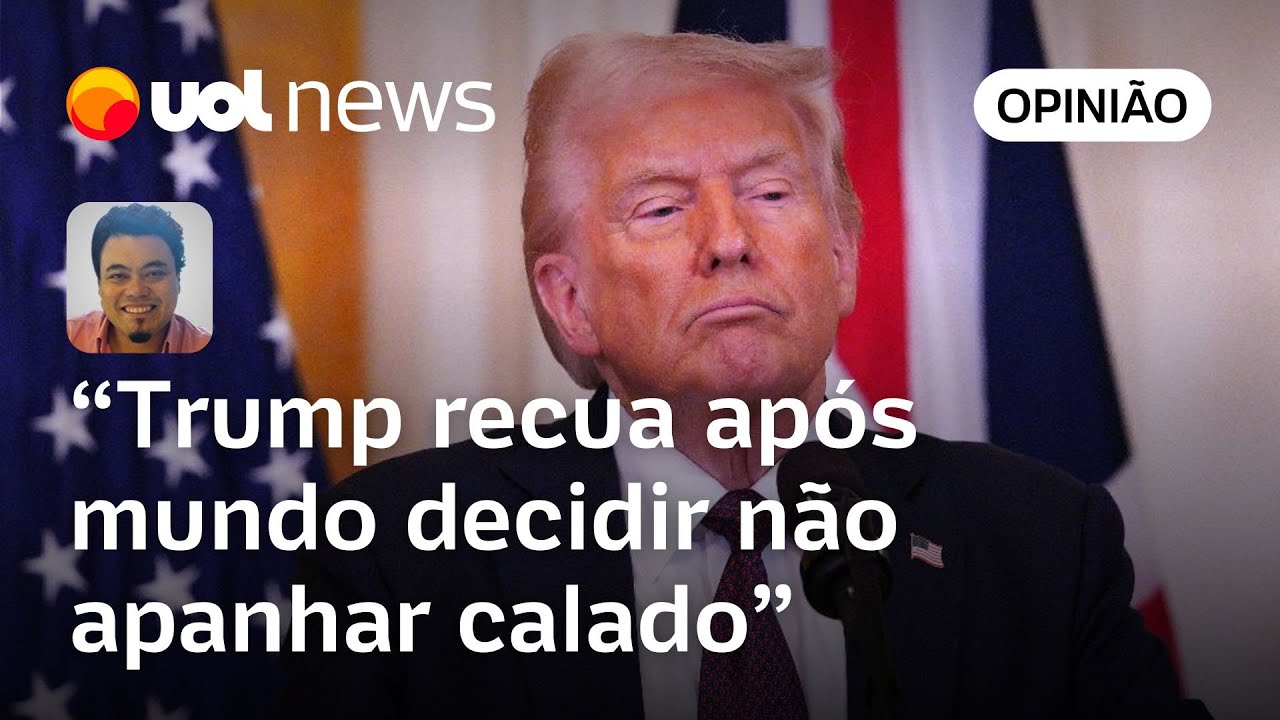 Trump sentiu. Mundo lançou respostas e aí houve um recuo, embora eles não admitam, diz Sakamoto