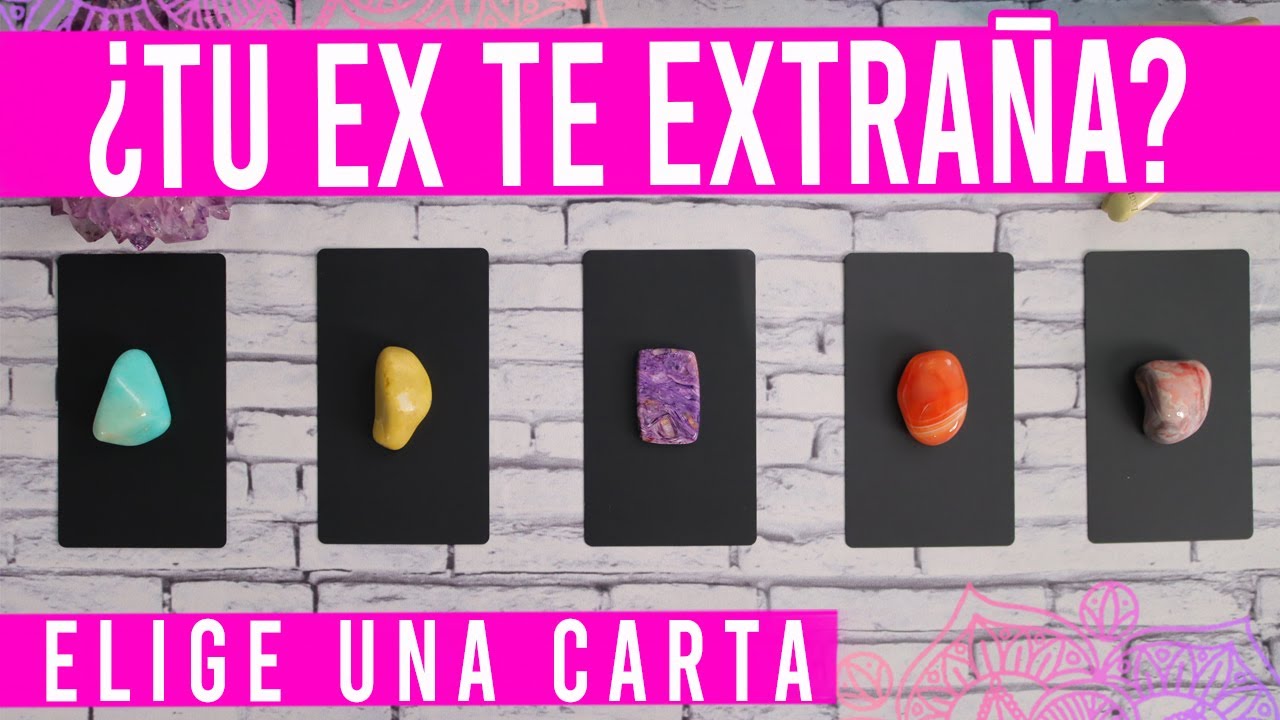 TU EX: ¿Te extraña, piensa en ti o le das igual? - Tarot 🔮✨