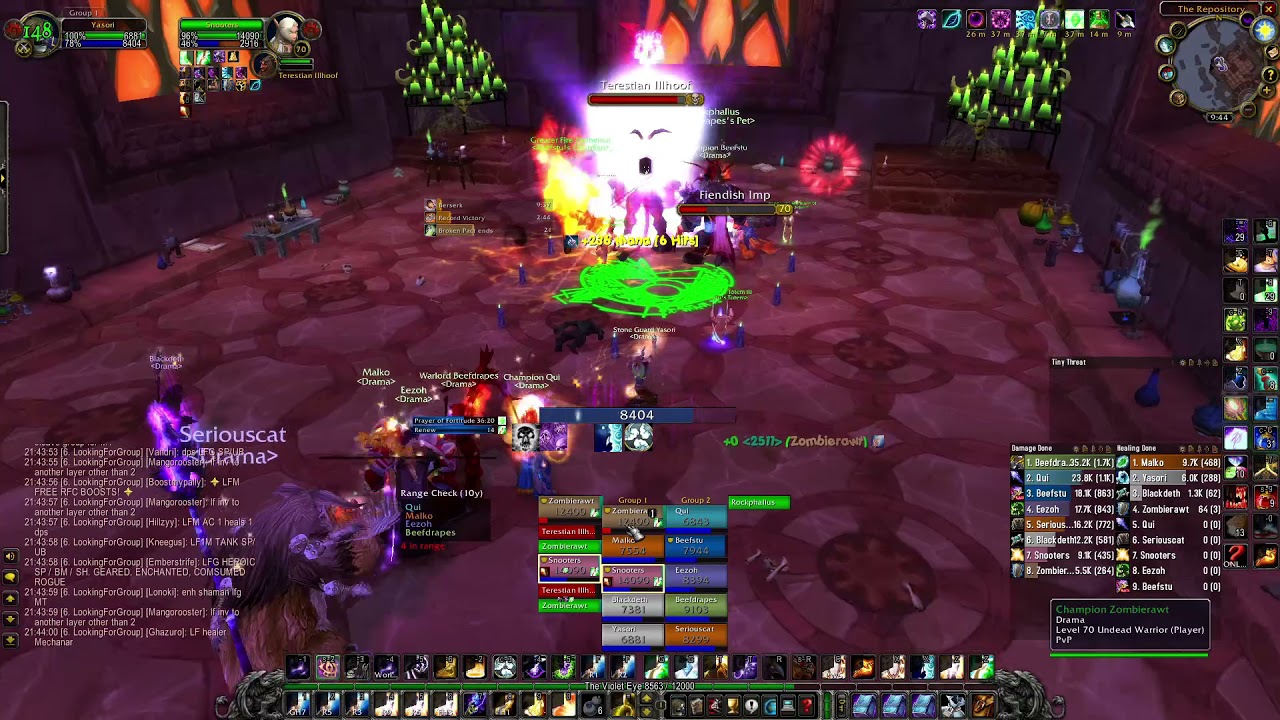 Drama vs Karazhan - Holy Priest PoV