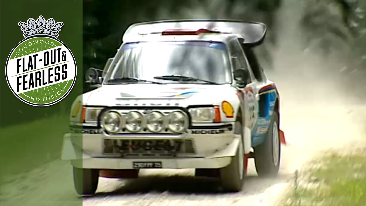 Rally Argentina Winning Group B Peugeot 205 Attacks Stage