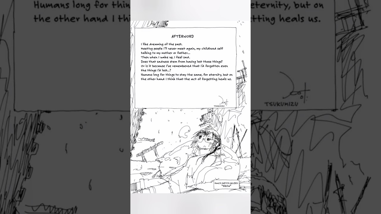 Afterword Tsukumizu Girls' Last Tour #вайб #anime #aesthetic #думер