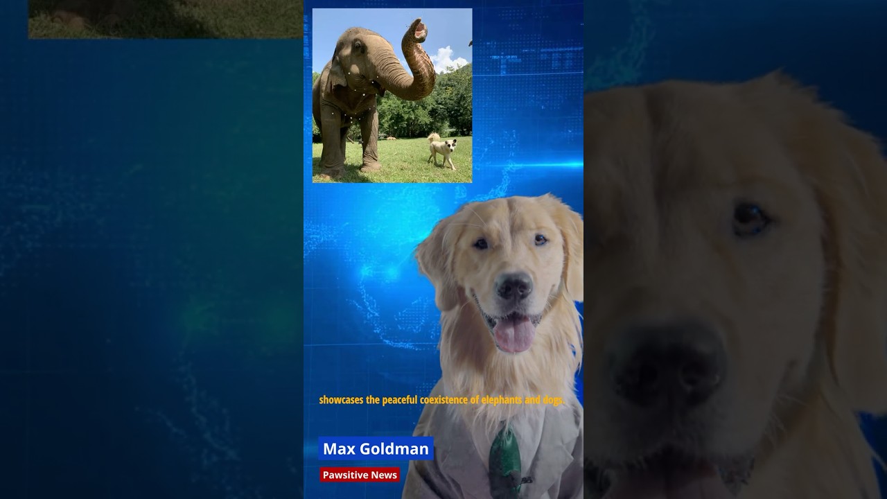 The Surprising Bond Between Elephants and Dogs