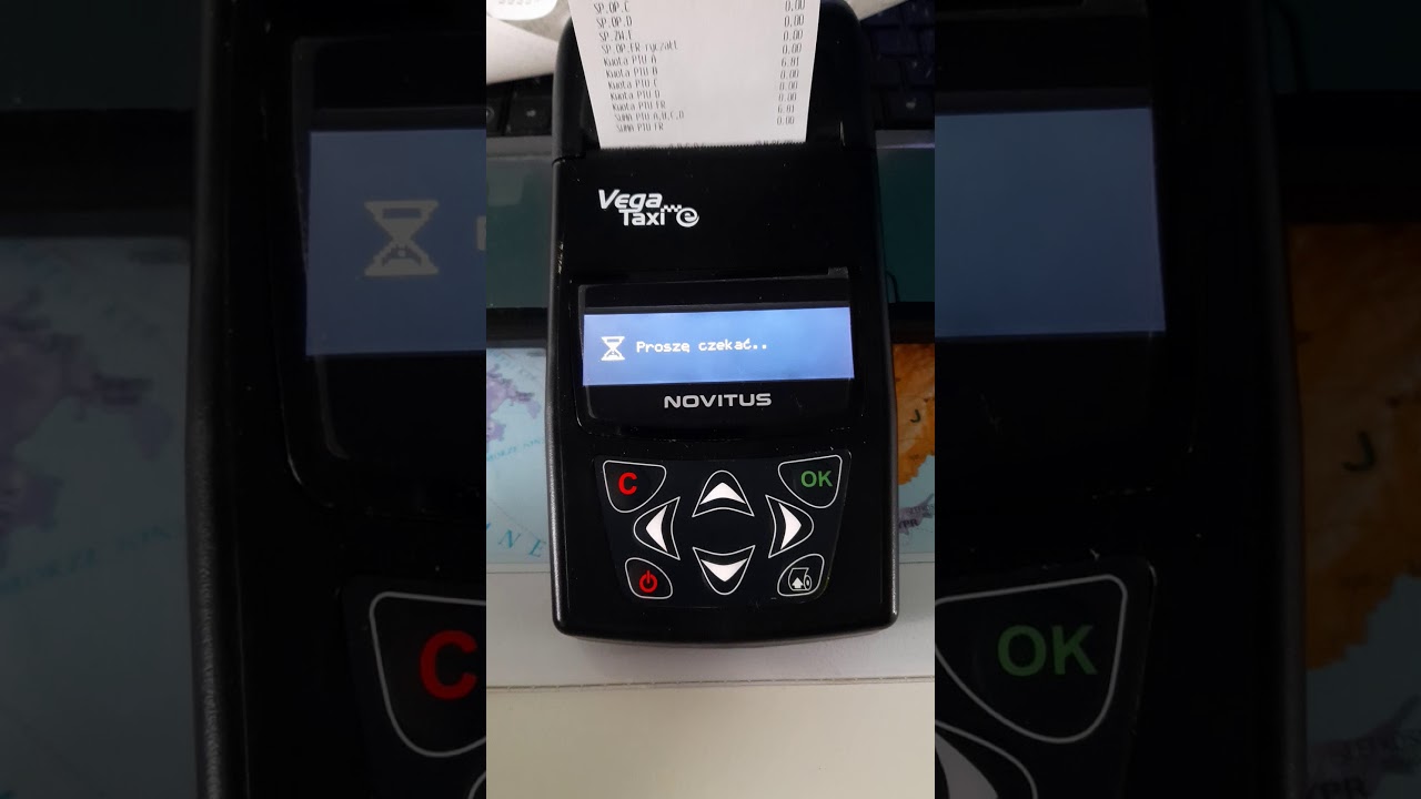 KASA FISKALNA Novitus Vega Taxi e , CZ 1