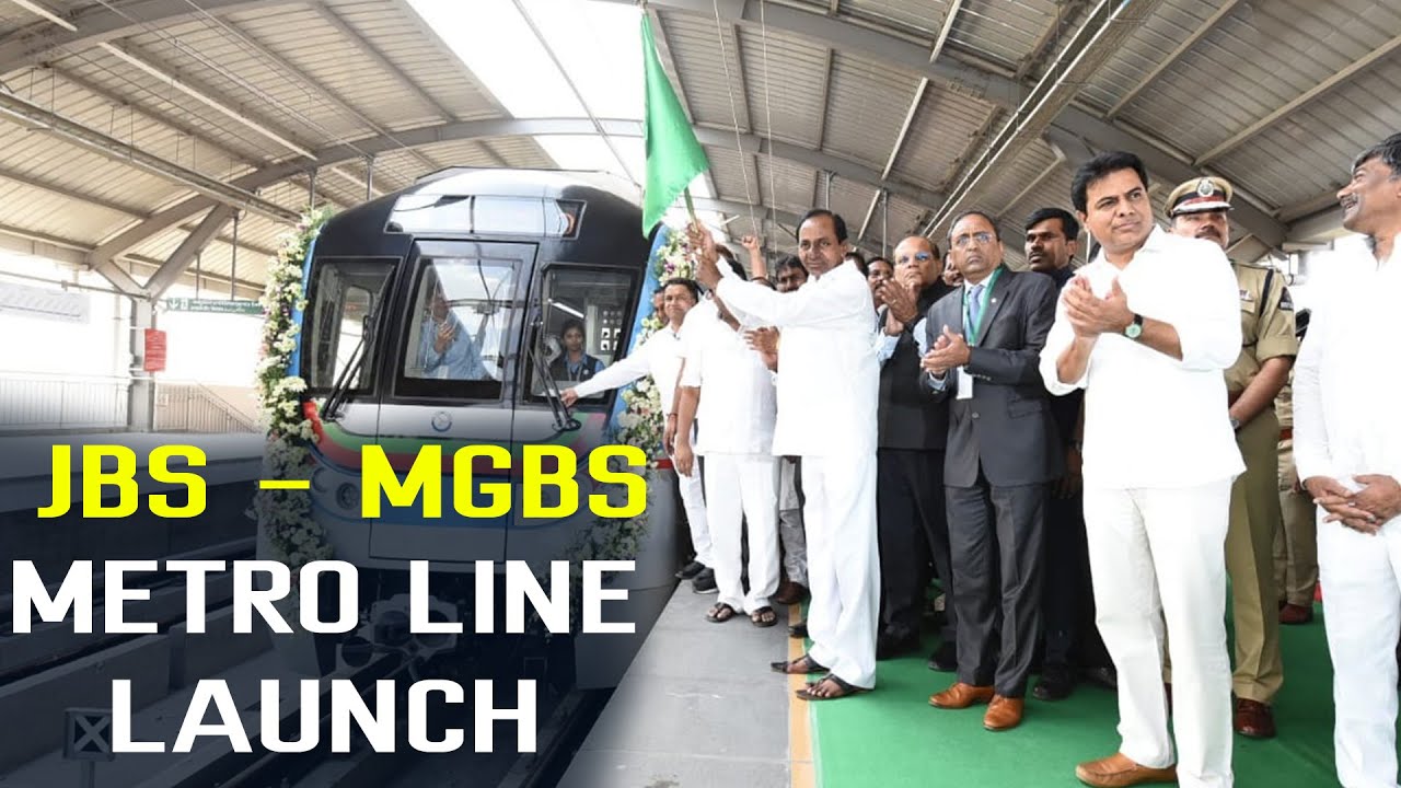 KCR Launches JBS to MGBS Metro Route | Hybiz.TV