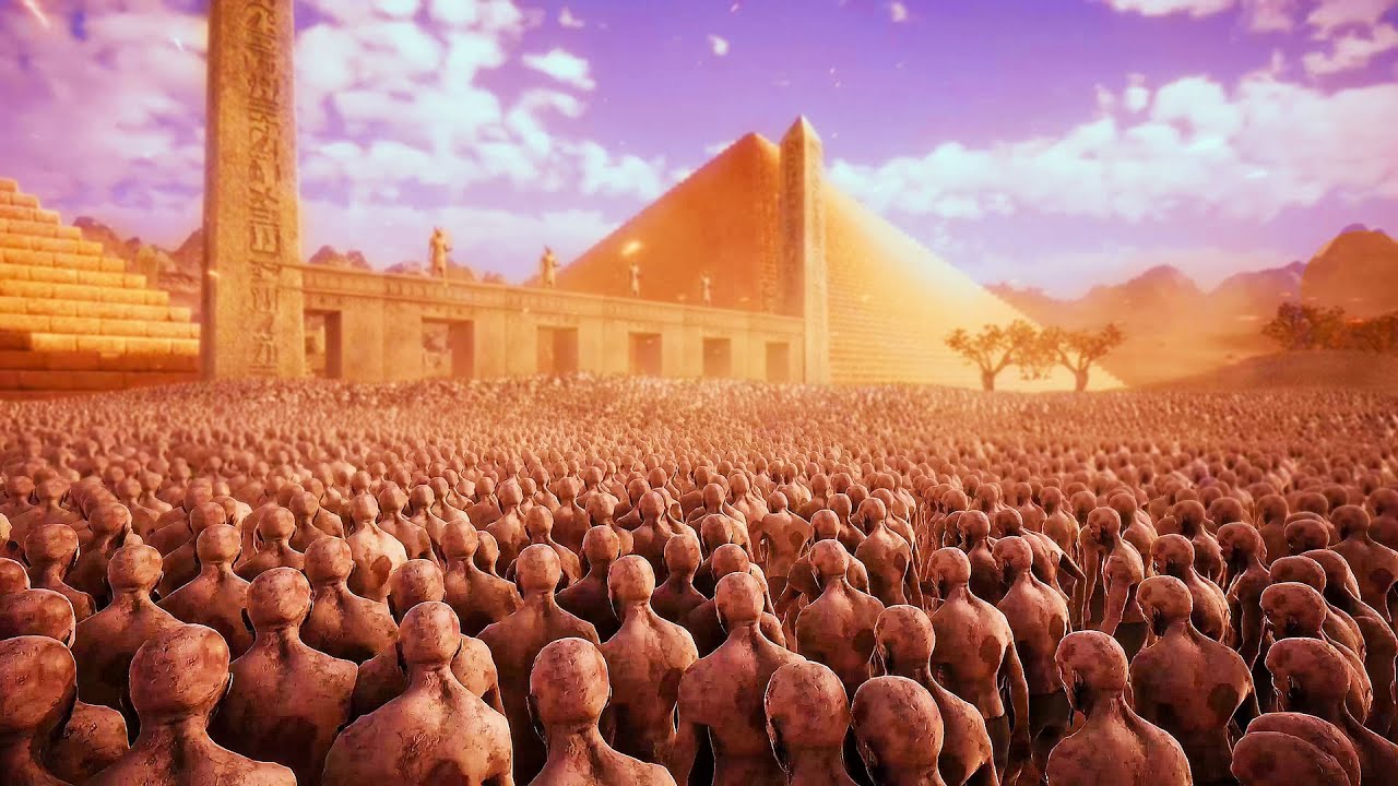 Ultimate Epic Battle Simulator 2 - 1 MILLION Zombies vs WW2 Soldiers in Egypt - UEBS 2