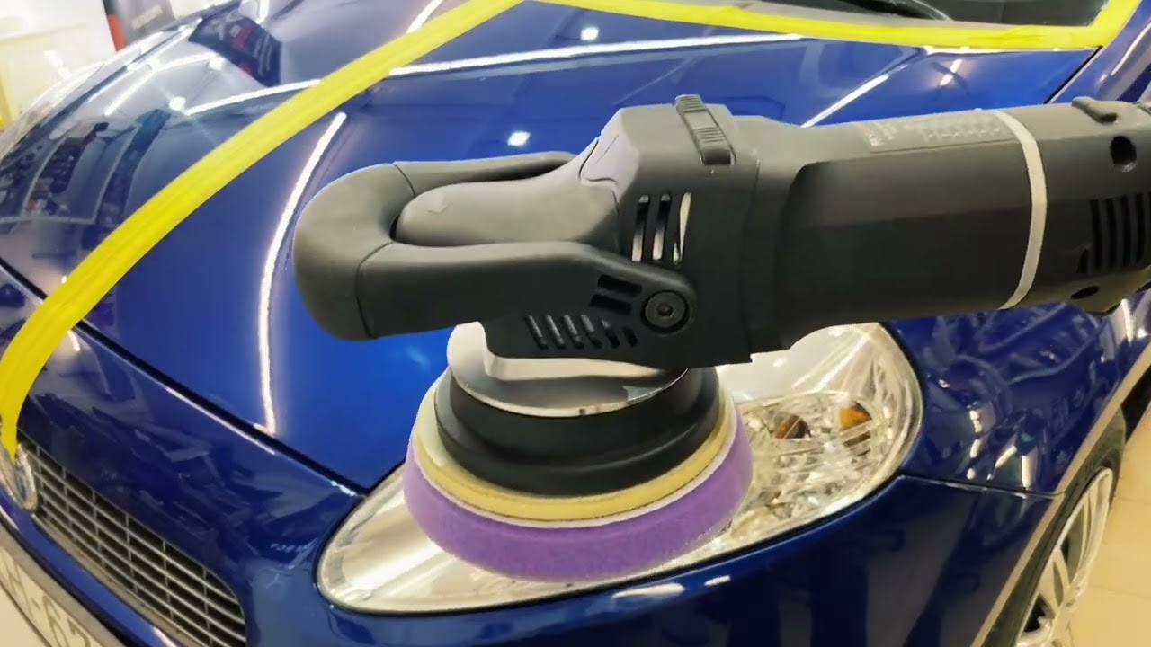 Fiat Punto polírozás | EVOXA | Scholl | Karcok eltávolítása két lépésben.
