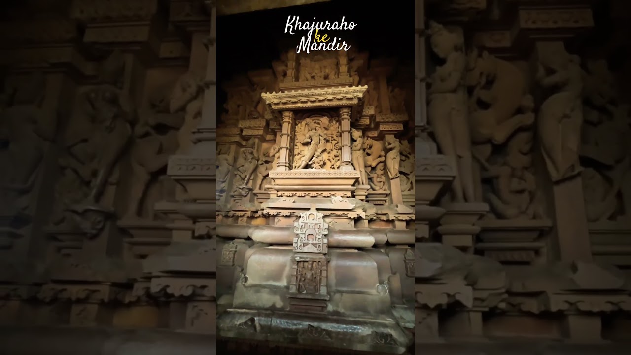 Kandariya Mahadev Temple, Khajuraho Temples, Madhya Pradesh! 1000 years old! #khajuraho #mandir