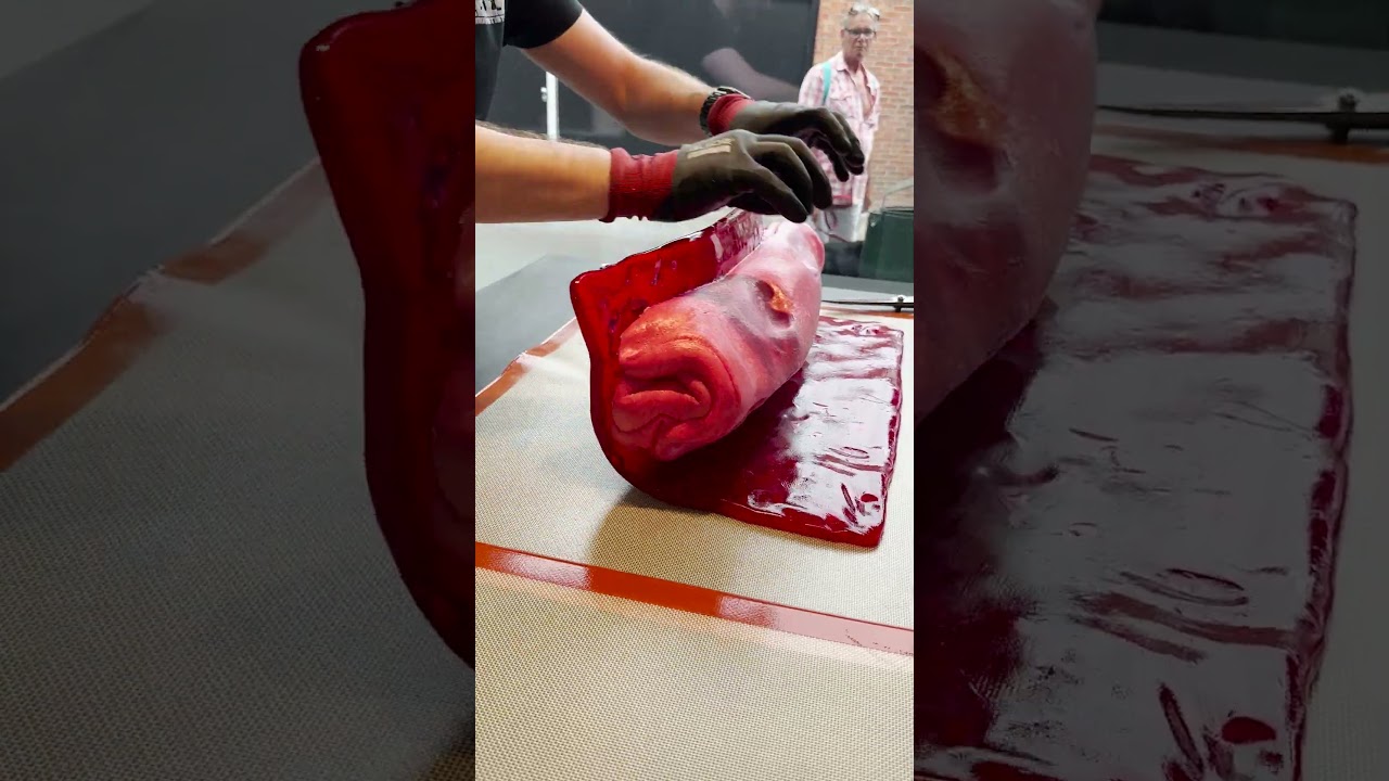 Easy Cherry Candy 🍒🍭 #candymaking #asmr