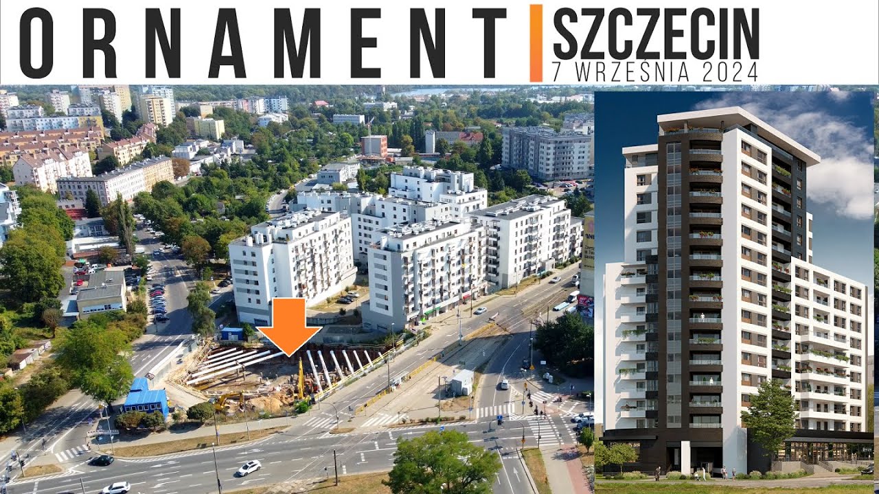 Budowa nowego wysokościowca Ornament - Szczecin [Aktualizacja z 07.09. 2024]