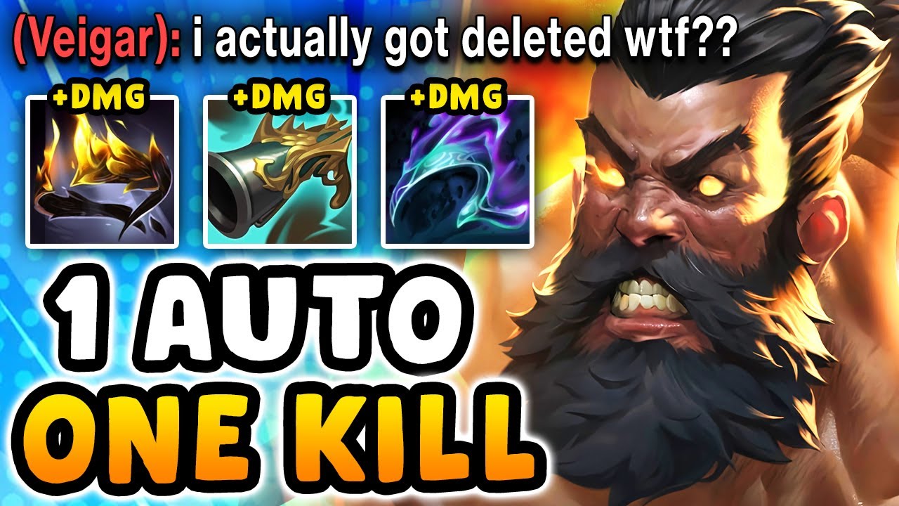 I created the most RIDICULOUS 1-SHOT Udyr build (3 autos = 3 kills)