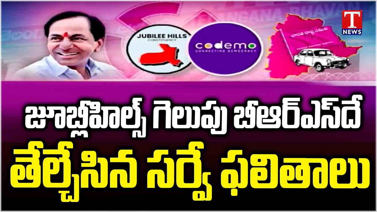 Surveys Predict BRS Win in Jubilee Hills Bypoll | Codemo Connecting Democracy | T News
