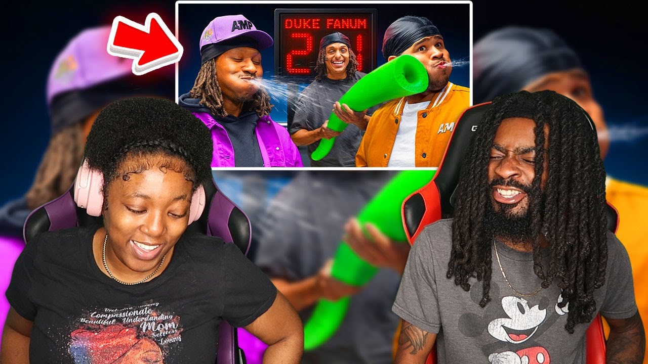 DAVIS TRIPPIN!! 😂 AMP TRY NOT TO LAUGH: FACE OFF | REACTION