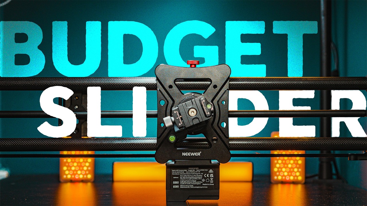 Are Budget Camera Sliders Worth It? - NEEWER ER1 Motorised Slider