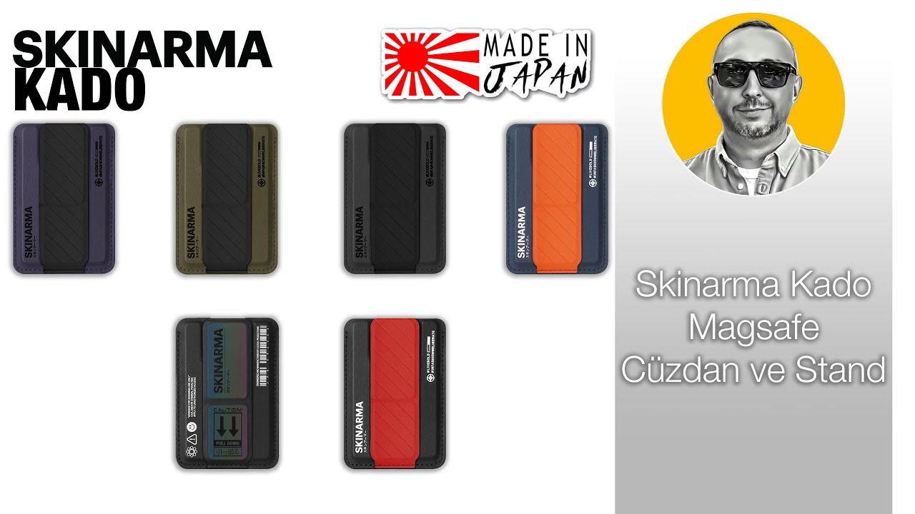 SKINARMA Kado Magsafe Cüzdan ve Stand #skinarma #spigen #magsafewallet #iphone15promax #reklam