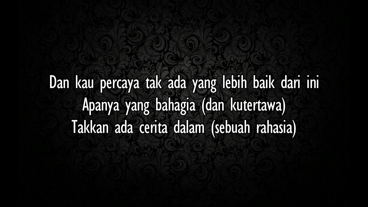 Pee Wee Gaskins - Sebuah Rahasia (lirik)