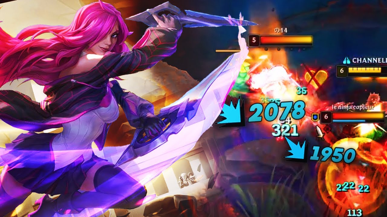 When they try to counterpick my KATARINA...
